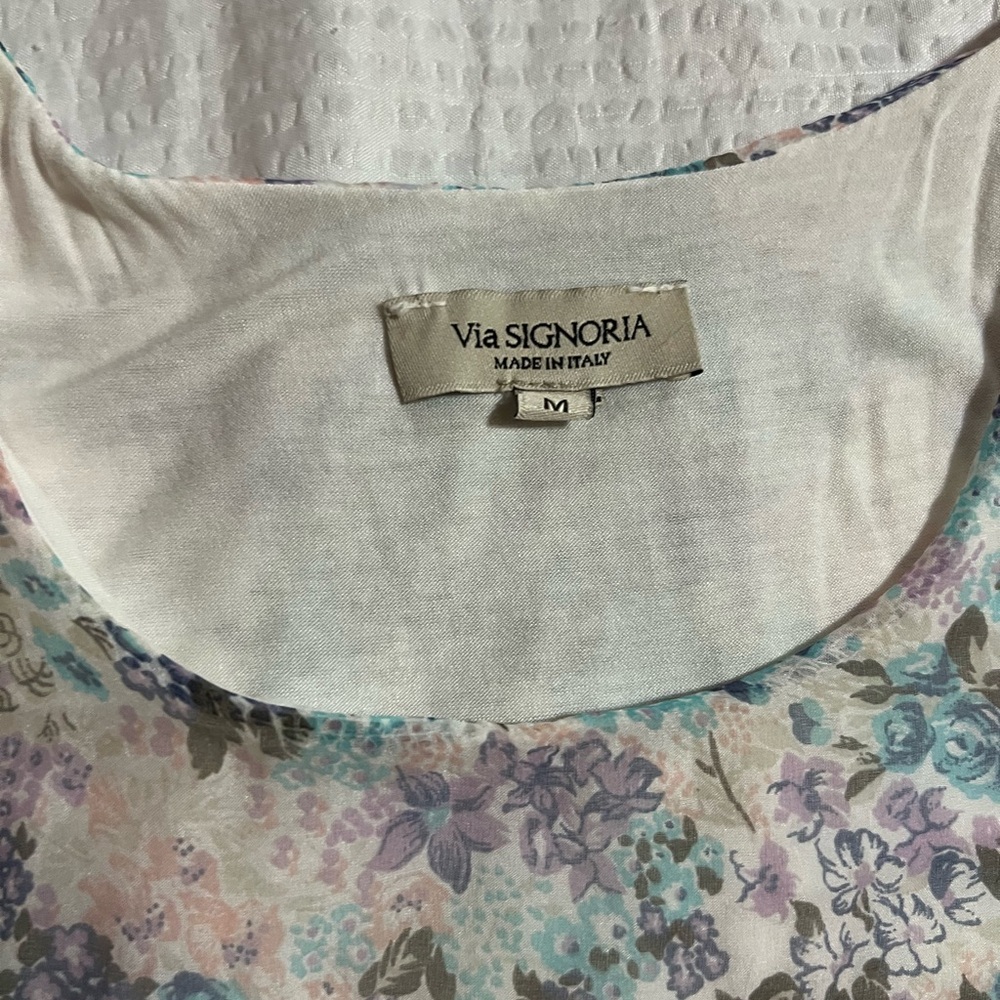 Via Signoria Floral Top